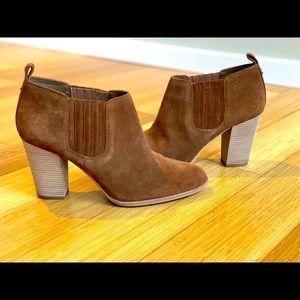 Michael Kors Brown Suede Booties
